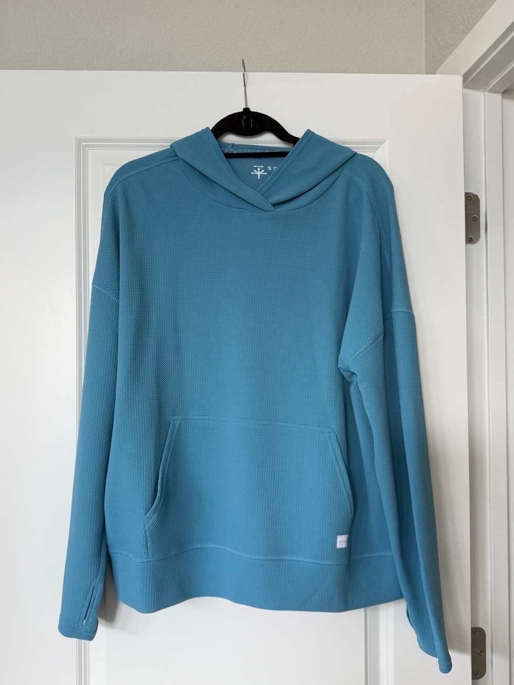 Soybu Teal Blue Women’s Hooded Sweatshirt